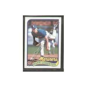  1989 Topps Regular #355 Mark Langston, Seattle Mariners 
