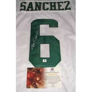 Mark Sanchez Autographed Jersey