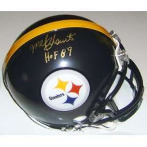 Mel Blount Signed Steelers Mini Helmet