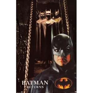  Batman Returns   Michael Keaton   orig 1992 24x35 Poster 