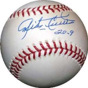  Mike Cuellar autographed Baseball inscribed 20 9 Sports 