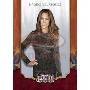 2009 Donruss Americana Trading Card # 45 Nadine Velazquez 