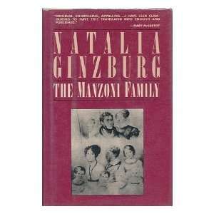  Manzoni Family [Hardcover] Natalia Ginzburg Books