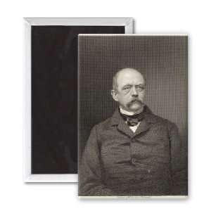 Portrait of Otto von Bismarck (1815 98)   3x2 inch Fridge Magnet 
