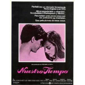  Our Time Poster Spanish 27x40 Pamela Sue Martin Betsey 