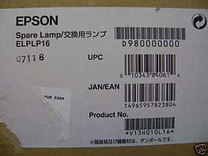 Epson Projector Replacement Lamp ELPLP16 V13H010L16  