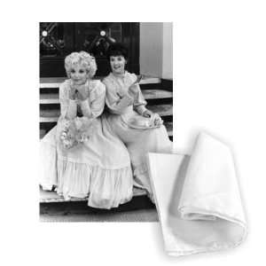  Pauline Collins with Joan Collins   Tea Towel 100% Cotton 