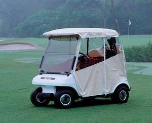 Golf Cart 3 sided Enclosure EZGO RXV RED DOT  