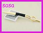   Gold Hair Salon 7 Styling Swivel Feather Razor with Blade + 10 Blades