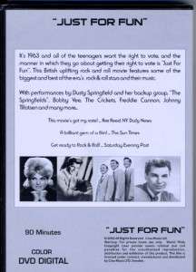   for Fun (DVD) NEW/SEALED Dusty Springfield and other Artists  
