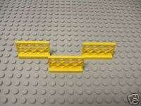 Lego Lot Of 3 Black Lattice Fence Or Privacy Panels  
