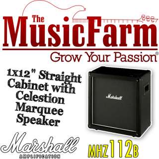Marshall 1x12 Straight Cabinet with Celestion Marquee  