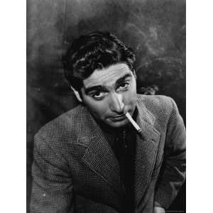  Excellent Portrait of Photographer Robert Capa Smoking 