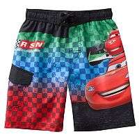 Pixar Cars 2 Lightning McQueen Swim Trunks   Boys 4 7 by Disney