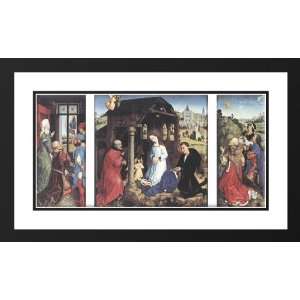 Weyden, Rogier van der 24x16 Framed and Double Matted Pierre Bladelin 