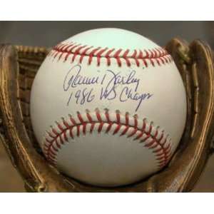 Ron Darling Autographed Baseball   inscribed 1986 WSC 1986 World 