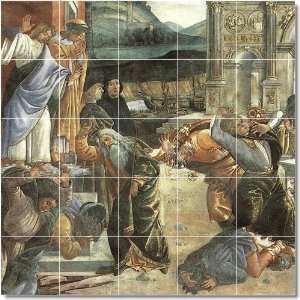 Sandro Botticelli Historical Wall Tile Mural 29  60x60 using (25 
