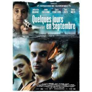 Few Days in September (2006) 27 x 40 Movie Poster French Style A 