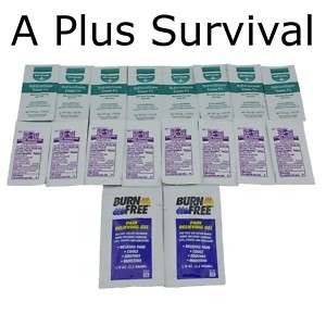 18 Piece Ointments and Creams Refill for First Aid Kit  