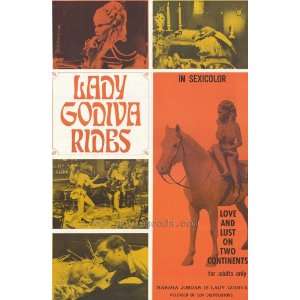  Lady Godiva Rides (1970) 27 x 40 Movie Poster Style A 