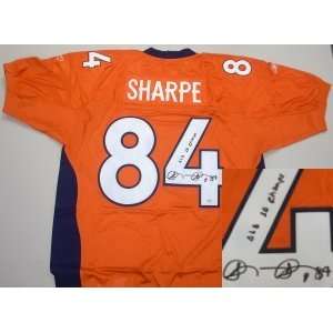 Shannon Sharpe Autographed Uniform   Authentic