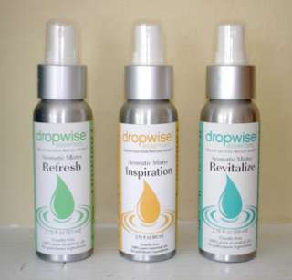 Aromatherapy Mister Sprays  Energizing Gift Pack of 3  Lotions 