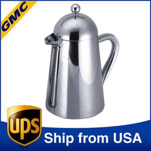 34oz Double Walled 1000ML Stainless French Coffee Press  