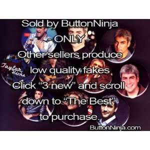  Set of 10 Taylor Hicks Pins 1.25 Buttons 