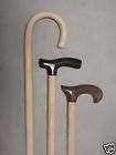 Unfinished Wooden Wood Canes Assorted Handles Cane