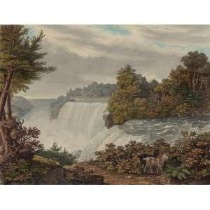  Vintage Landscape Poster   Niagara Falls. To Thomas Dixon 
