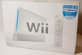   Wii Sports Console Bundle White New W/ Wii Play, Remote, extra Nunchuk