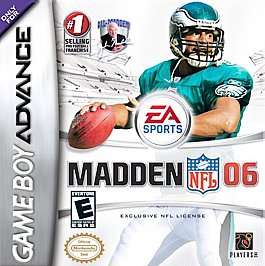 Madden NFL 06 Nintendo Game Boy Advance, 2005 014633151329  