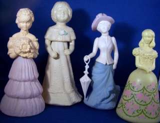   of 4 Women Figurines Abigail Garden Girl American Belle On The Avenue