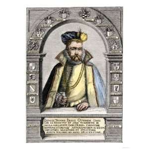  Tycho Brahe Portrait, 1586 Giclee Poster Print, 30x40 