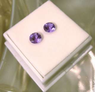 TWO 6mm Round Cut Zandrite Loose Gems Appx. 1.5CTW  