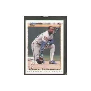  1995 Topps Regular #419 Vince Coleman, Kansas City Royals 