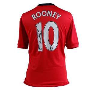 Wayne Rooney Autographed Jersey