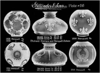 1919 Gillinder Glass Shades   More   104 page Catalog  