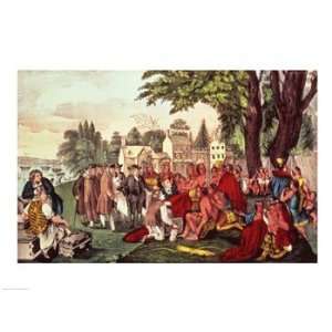 William Penns Treaty with the Indians   Poster (24x18)  