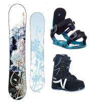 M3 FROSTY Women Snowboard+GNU Bindings+Vans Boots NEW  