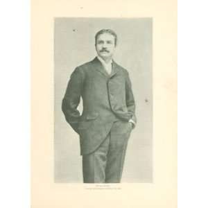  1897 Print Actor William Gillette 