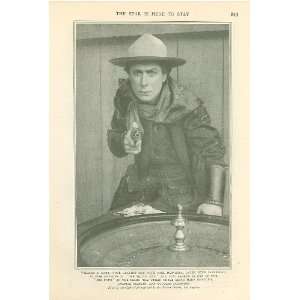  1918 Print Actor William S Hart 