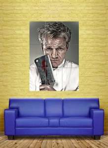 gordon ramsay the F Word GIANT Poster Print NC539  