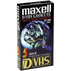    MAXELL DF300 D VHS Digital Video Recording Tape Electronics