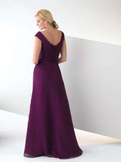 Chiffon Strap Floor Length Mother of the Bride Dress 18  