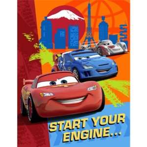  Disneys Cars 2 Invitations (8 per package) Toys & Games