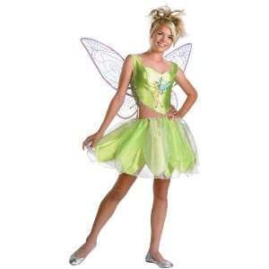   Disney Faeries Tinker Bell Tween/Teen Costume / Green   Size Teen (7/9