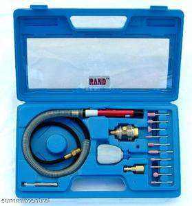 Rand Air Die Grinder/Polisher/Buffer/Micro/1/8 Kit NEW  