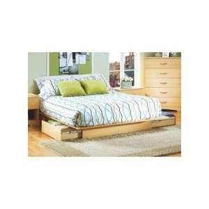  South Shore Chocolate Storage Bed with Drawers Queen 