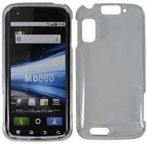 CLEAR HARD SNAP CASE Guard Crystal Protector COVER FOR MOTOROLA ATRIX 